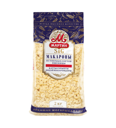 Рожок Капля макаронные изделия Мартин гр.А, в/с 2кг*7